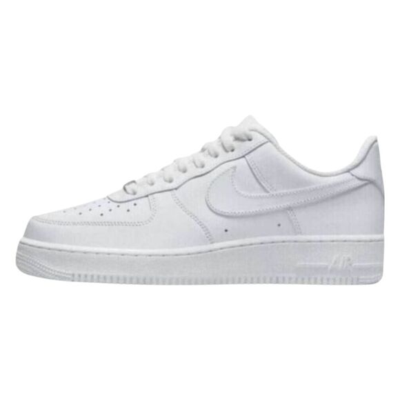 NIKE Air Force 1 Low \'White\' Sneakers Size 8.5 main image 9